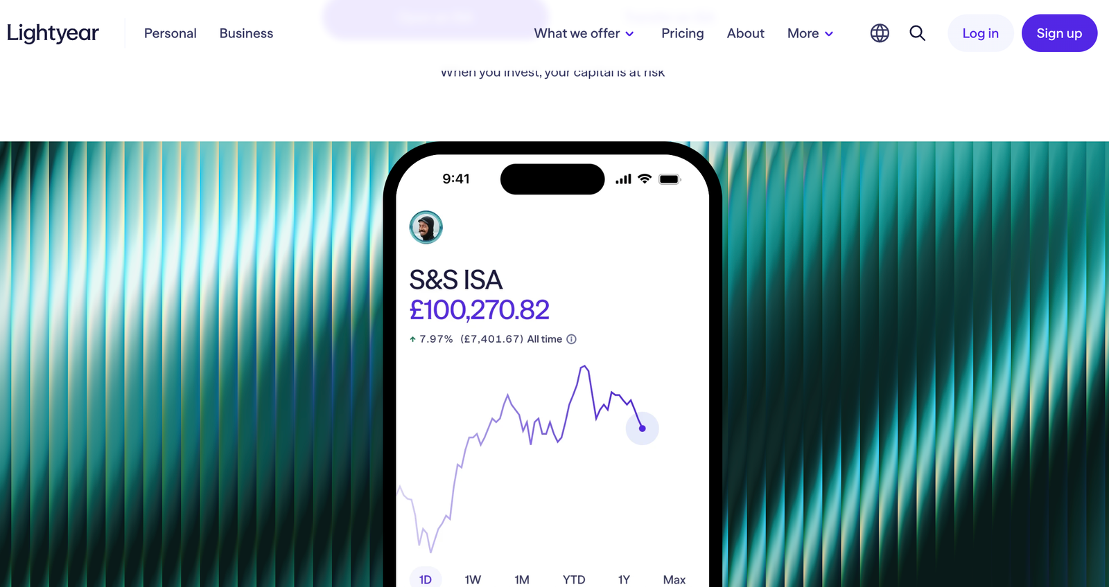 Lightyear S&S ISA page