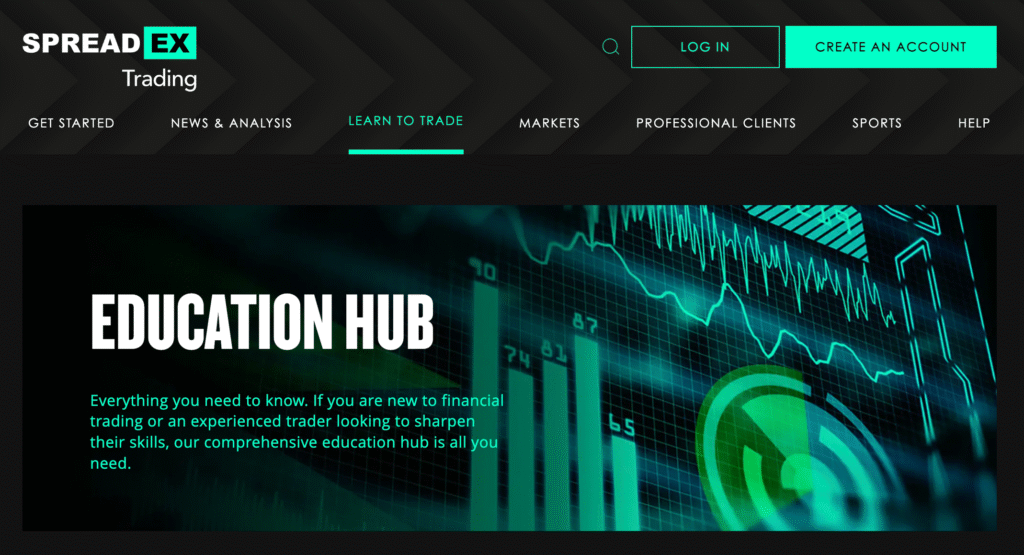 Spreadex education hub