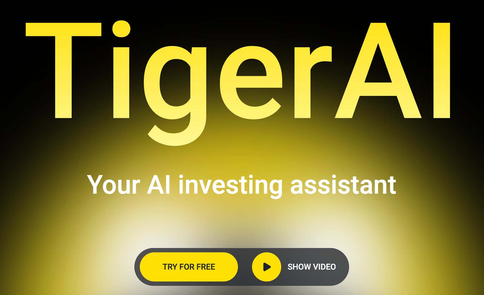 Tiger AI investment assistant