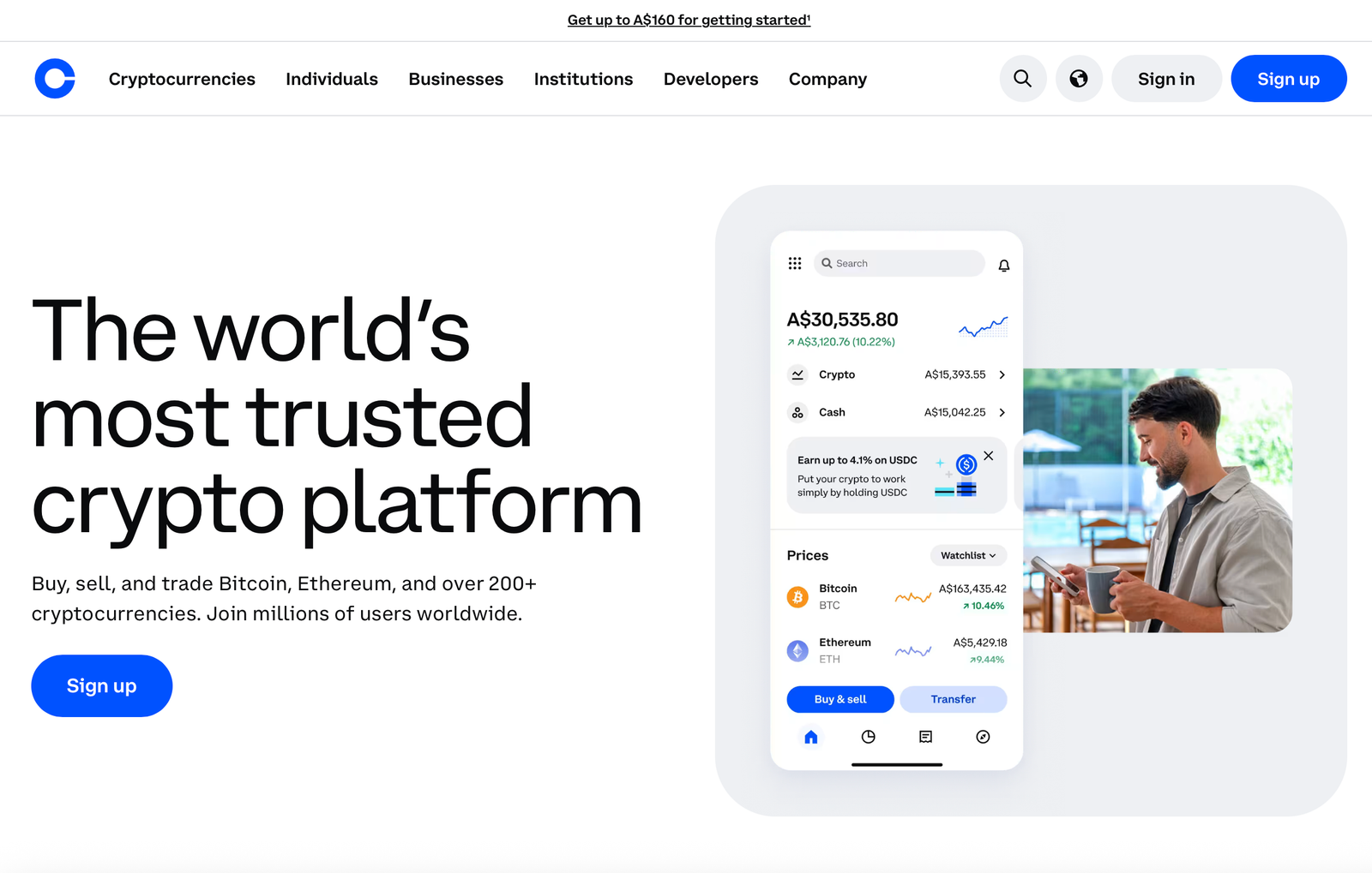 coinbase australia review