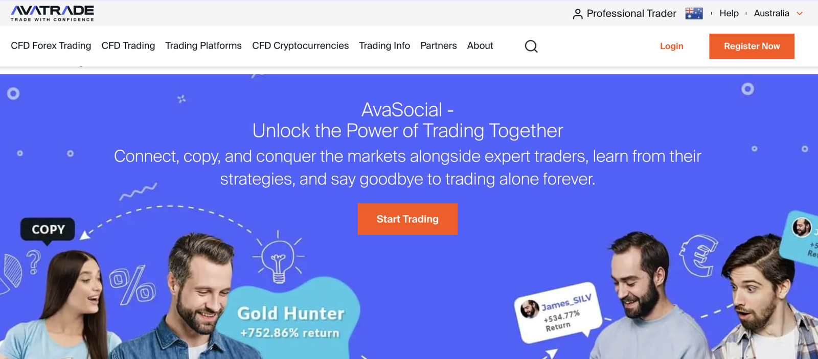 Avatrade avasocial copy trading australia